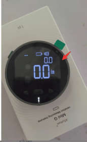 Distance Measuring Instrument Electronic Measuring Ruler Tape Measure High Definition Digital LCD High Precision Electronic Measuring Ruler Tool (Option: Black)