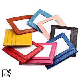 Skinny Mini RFID Safe Universal Minimal Wallet (Color: Hot Pink)