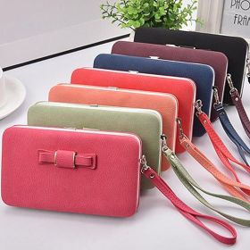 Festival Wallet In Vibrant Colors (Color: Coral)