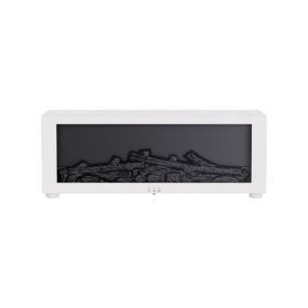 Fireplace Simulation Flame Aromatherapy Machine (Option: White)